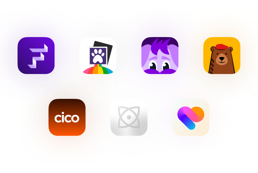 Flagship app mockup duo